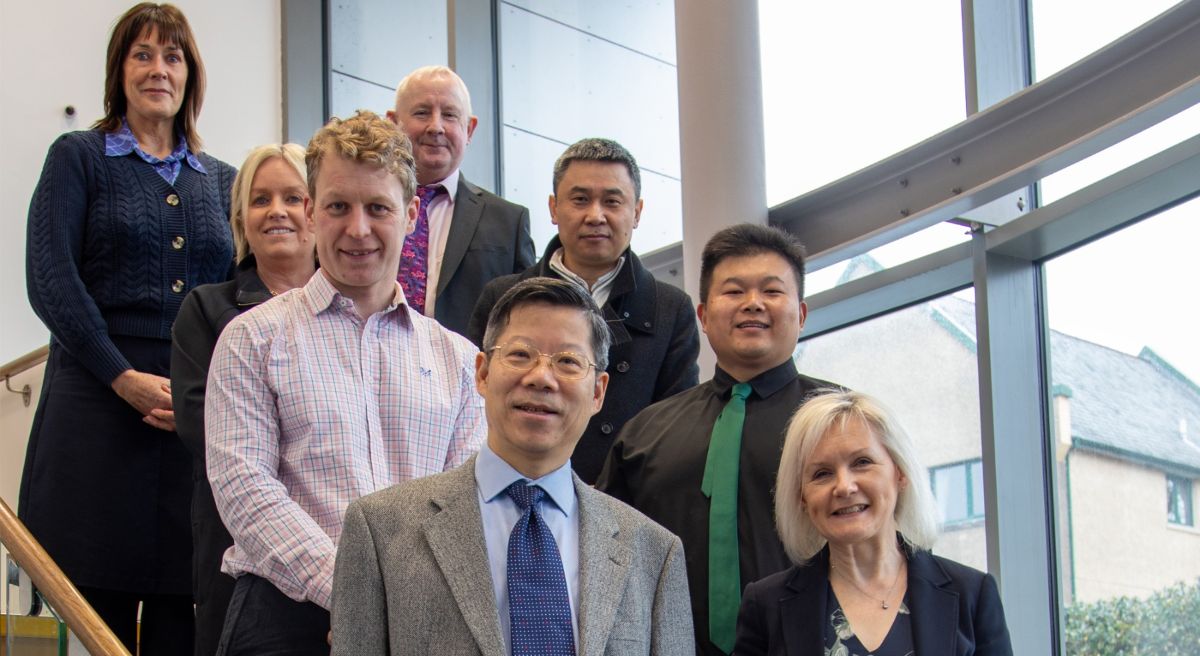 International visitors at SERC's Space Campus